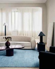 Tapis touffeté à la main haut coupe basse pile Sky Nz laine tapis salon bureau