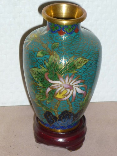 Ancien petit vase enaux - vase,
