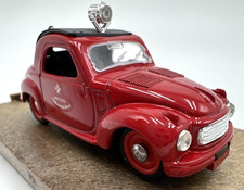 Fiat 500 C Topolino HP 16.5 BRUMM ORO r 24 état neuf en boite Italie