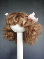 PERRUQUE blonde pour poupée