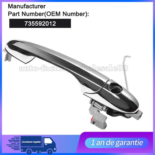 Poignee porte avant gauche - poignee,