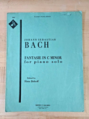 Bach fantasie minor - in, for