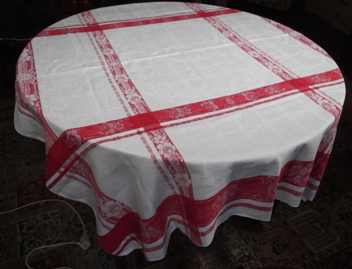 Petite nappe damassée - nappe,