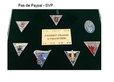 2ème Régiment Etrangers Parachutiste - Panneau insignes