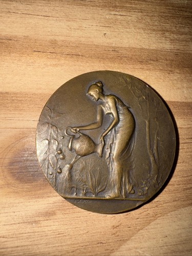 Medaille ancienne bronze - en,