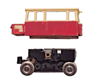 JOUEF  BOGIE MOTEUR LOCOMOTIVE DRAISINE DU 65 + MOTEUR + CHASSIS