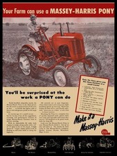 1947 massey harris pony - mh,