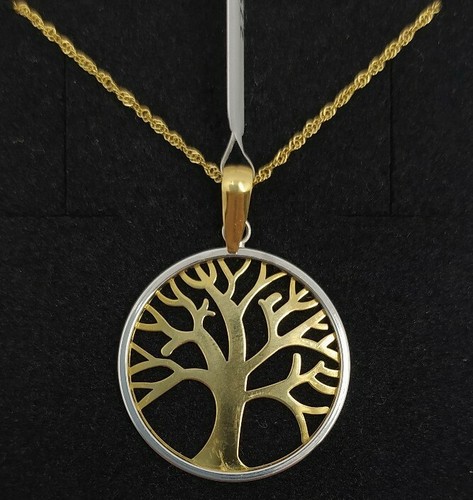 Pendentif avec chaine - avec, 18k
