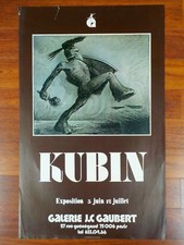 Affiche d'Art - Kubin - Galerie J.C. Gaubert