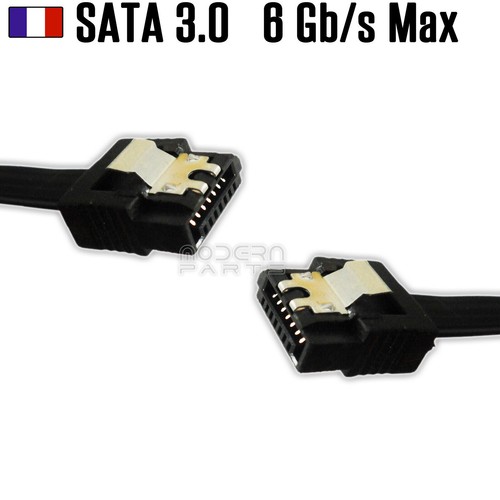 Câble sata droit plat - câble,