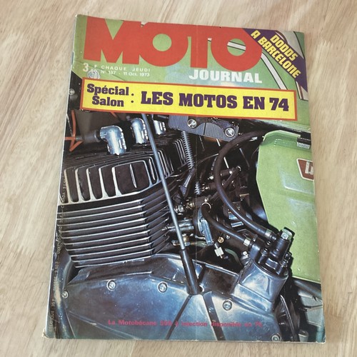 Moto journal 137 1973 - moto, n°