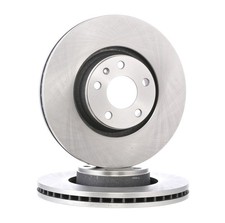 2x RIDEX Disque de frein Avant pour AUDI A6 Avant (4F5, C6) A6 Allroad (4FH, C6)