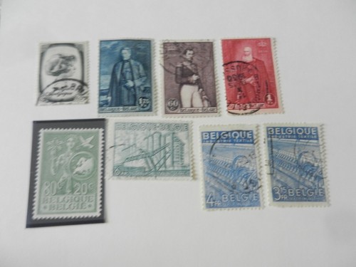 Lot timbres belges - timbres,
