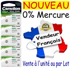 Piles boutons pour montre