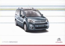 Catalogue Brochure Citroën Berlingo 5 Places 02/2009 France