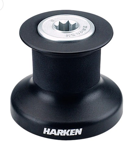 Harken single speed winch with - single,