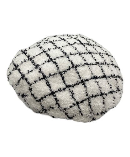 Chapeau béret chanel coton - béret,