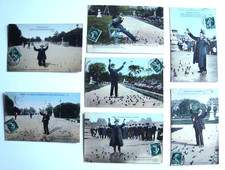 Lot de  7 CPA   /  PARIS  -