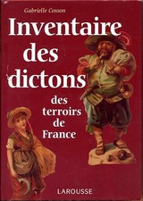 Inventaire des dictons des