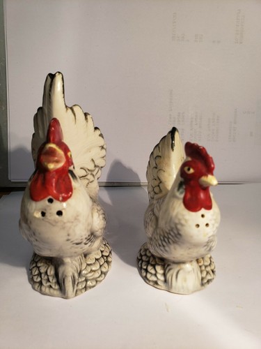 Vintage salt and - and, pepper