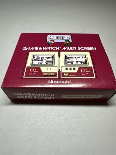 Nintendo game watch mario - game, &