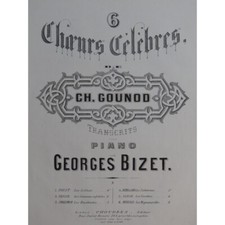 GOUNOD Charles Faust Choeur