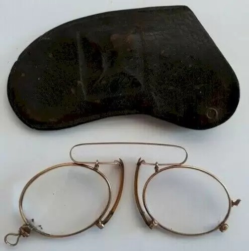 Binocle xixe double or - binocle,