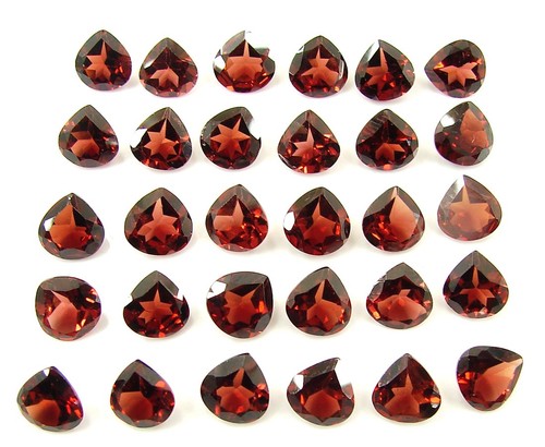 Naturel grenat rouge - naturel,