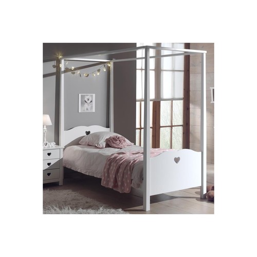 Lit baldaquin enfant - lit,