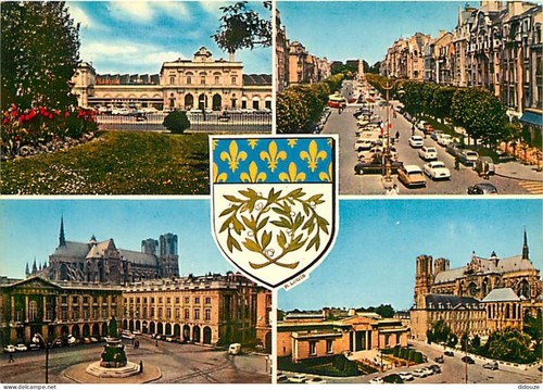 Carte postale reims - 51,
