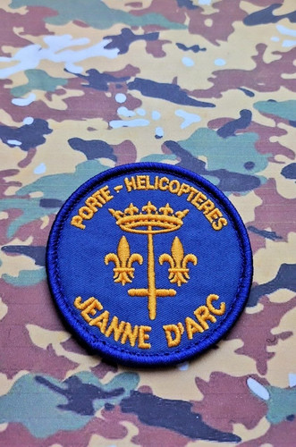 Patch croiseur jeanne arc - croiseur, d'arc