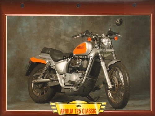 Fiche moto aprilia 125 - fiche,