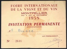 MONTPELLIER FOIRE de la VIGNE