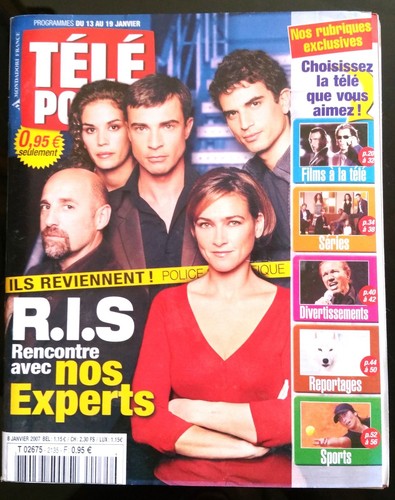 Télé poche 2007 - télé, 8/01/2007