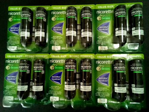Nicotine nicorette quickmist - nicotine,