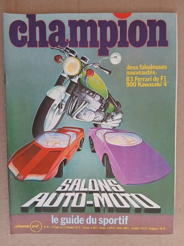 Champion 9 1972 - n°81, 15/9/1972