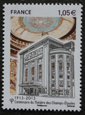 Timbre - FRANCE - Centenaire Théâtre des Champs-Elysées- YT4737 - Neuf ** - 2013