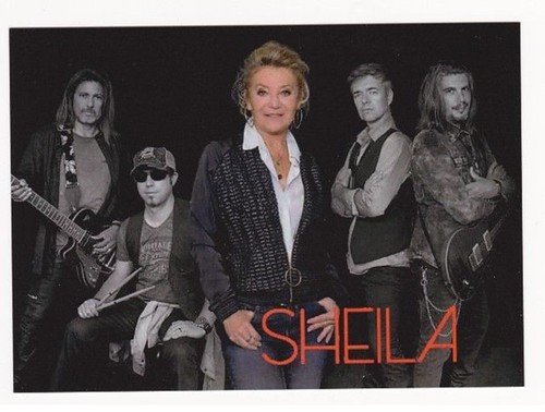 Sheila carte postale athq - sheila, n°