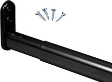 Rail Armoire Noir Barre de