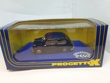 fiat 600 l serie 1956 blue medio limited 500 progetto 1/43 