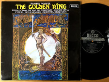 Decca 1st WB 4W/3W SXL 6421 WB Wagner The Golden Ring GEORG SOLTI EX+