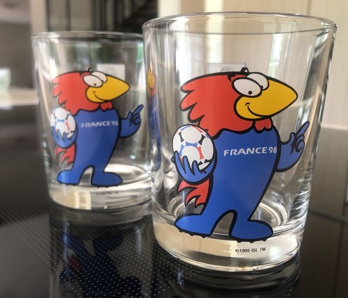 Verres coupe monde 98 - verres,