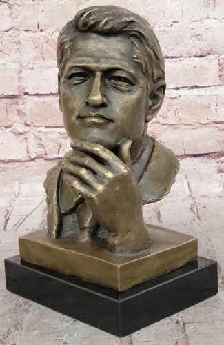 Bronze sculpture bill clinton - sculpture,