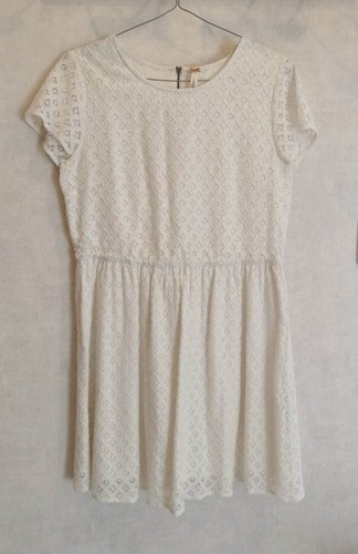 Robe blanc ivoire - , dentelle