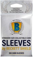 100 Protèges Cartes Taille Standard 63x88mm - Beckett Shield, Pour Pokémon Magic