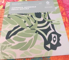 SAINT MARIN 2018 - Coffret  Journée mondiale de Nature  pieces de 1 c  à  5 euro