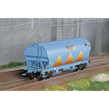 LS MODELS 30593 WAGON TRÉMIE TAGNPPS BLEU NOUVEAU LOGO MILLET NEUF EN BOITE