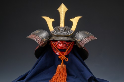 Casque samouraï japonais - casque,