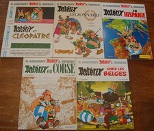 Lot 5 BD Astérix Dargaud