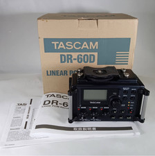 TASCAM DR-60D LINEAR PCM RECORDER/MIXER for DSLR TEAC WAV 44.1/48/96kHz 16/24bit